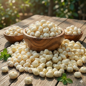 Raw makhana
